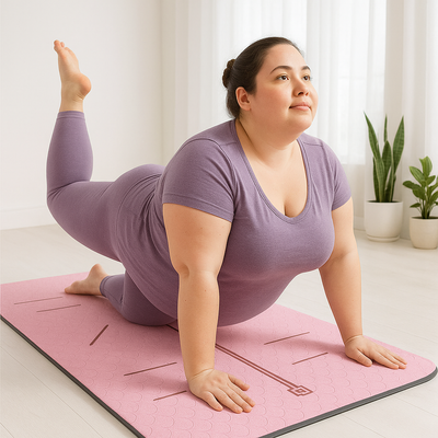 Extra Wide Yoga/Pilates Mat (Bright Edition)